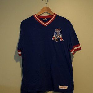Mitchell and Ness Throwback Patriots Tee